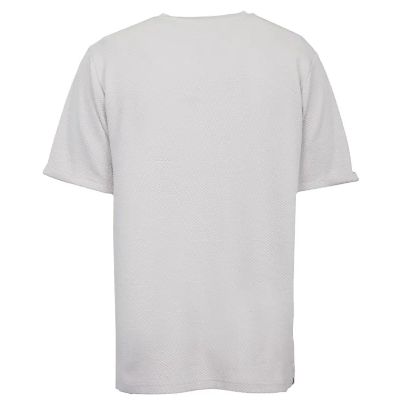 Hot Tee shirt manches courtes col V texturé avec logo Homme Homme Tee Shirt