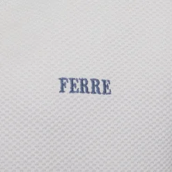 Hot Tee shirt manches courtes col V texturé avec logo Homme Homme Tee Shirt