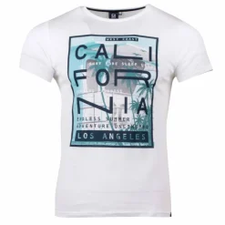 Online Tee shirt manches courtes imprime coton doux Californie martial assor 24 Homme Homme Tee Shirt