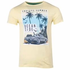 Discount Tee shirt manches courtes imprime coton doux Los Angeles mao assor 24 Homme Homme Tee Shirt