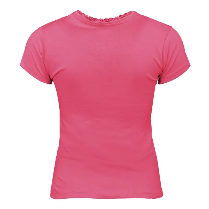 Discount Tee shirt manches courtes col V dentelles lona Femme Femme Tee Shirt|Haut, Chemise
