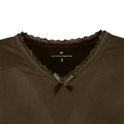 Online Tee shirt manches courtes col V dentelles lona Femme Femme Tee Shirt|Haut, Chemise