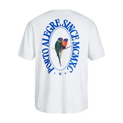 Best Tee shirt mykonos imprimé perroquet coton Homme Homme Tee Shirt