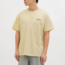 Best Tee shirt mykonos italian straw col rond Homme Homme Tee Shirt