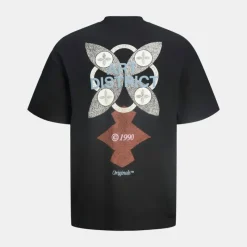 Outlet Tee shirt Noho col ras de cou loose fit coton dos imprimé Homme Homme Tee Shirt