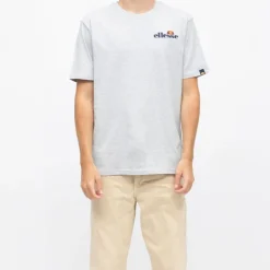 Sale Tee shirt noir col rond regular logo brodé Homme Homme Tee Shirt