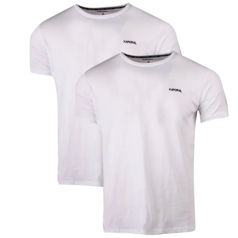 Discount Tee shirt pack de 2 naguy Homme Homme Tee Shirt