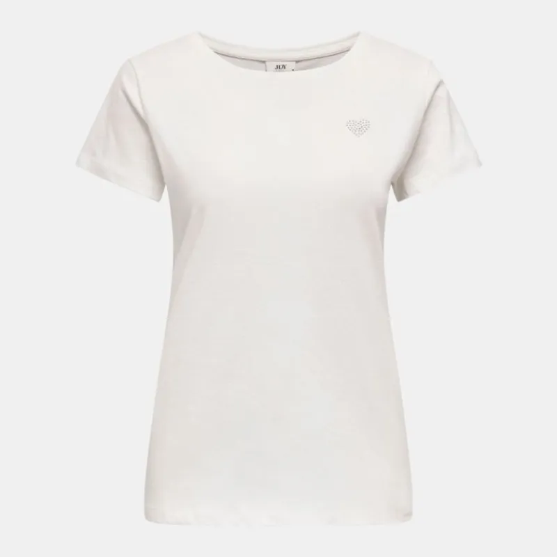 Hot Tee shirt paris cloud dancer studio coeur à strass motive Femme Femme Haut, Chemise|Tee Shirt