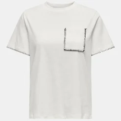 Tee shirt poche avant karen avec surpiques Femme Femme Tee Shirt|Haut, Chemise