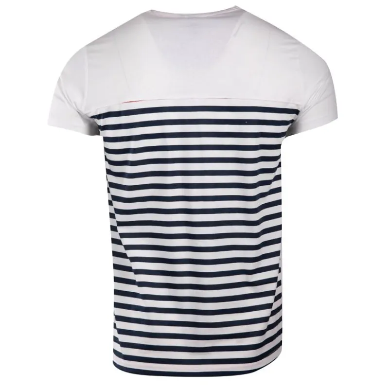 Hot Tee shirt rayé marinière Homme Homme Tee Shirt