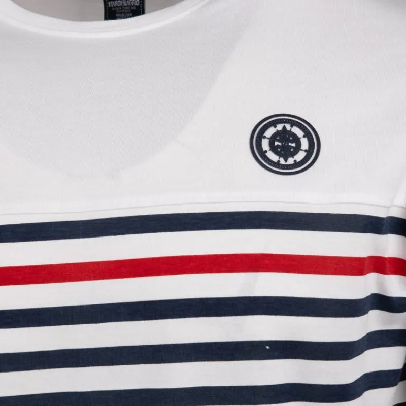 Hot Tee shirt rayé marinière Homme Homme Tee Shirt