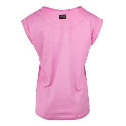 Online Tee shirt délavé imprimé devant Femme Femme Haut, Chemise|Tee Shirt