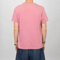 Clearance Tee shirt estival coton chiné imprimé logo Homme Homme Tee Shirt