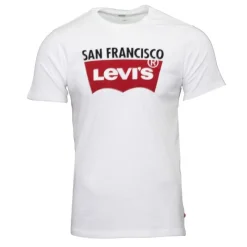 New Tee shirt San Francisco logo rouge Homme Homme Tee Shirt