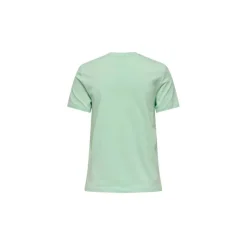 Discount Tee shirt Texi coton couleur vert d'eau Femme Femme Haut, Chemise|Tee Shirt