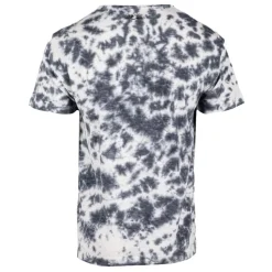 Hot Tee shirt tie&dye et blanc logo poitrine Homme Homme Tee Shirt