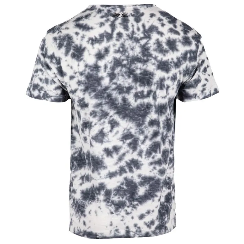 Hot Tee shirt tie&dye et blanc logo poitrine Homme Homme Tee Shirt