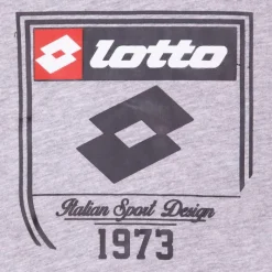 New Tee shirt tissu chiné imprimé logo blason Enfant Enfant Tee Shirt