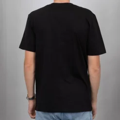 Online Tee shirt uni avec double bande manches courtes Homme Homme Tee Shirt|Vetements De Sports Homme