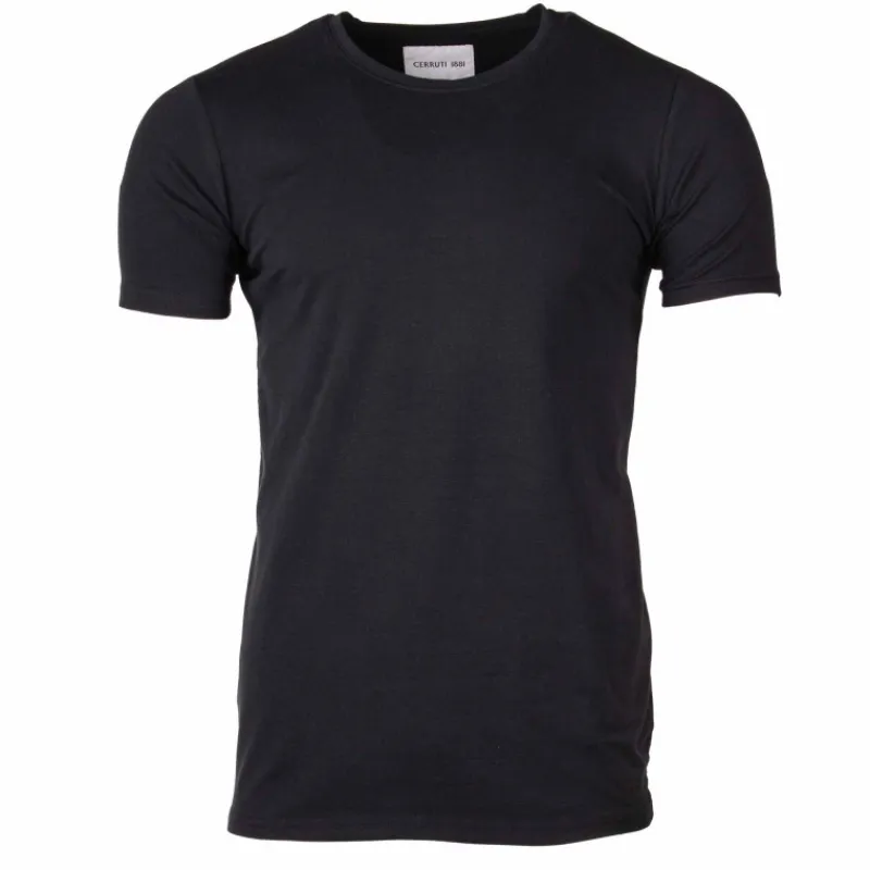 New Tee shirt uni col rond Homme Homme Tee Shirt