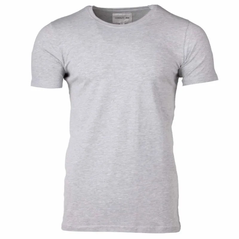 New Tee shirt uni col rond Homme Homme Tee Shirt