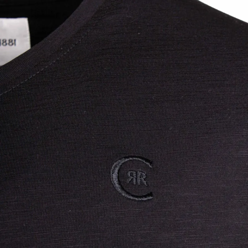 New Tee shirt uni col V Aquarossa Homme Homme Tee Shirt