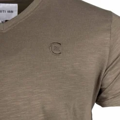 Online Tee shirt uni col V Aquarossa Homme Homme Tee Shirt