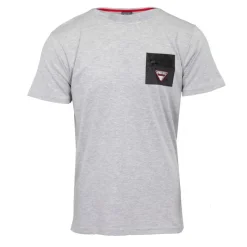 Online Tee shirt uni coton avec carré coloré Homme Homme Tee Shirt