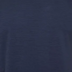 New Tee shirt uni manu-b col v avec boutons Homme Homme Tee Shirt