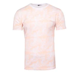 Best Tee shirt uni menson-b avec imprimé feuilles Homme Homme Tee Shirt