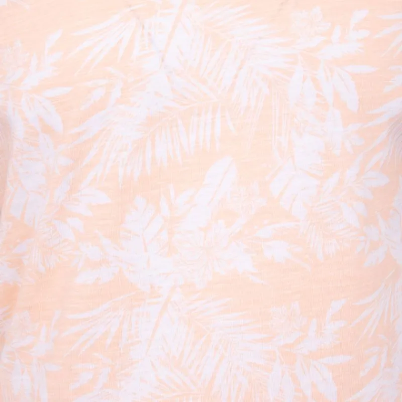 Best Tee shirt uni menson-b avec imprimé feuilles Homme Homme Tee Shirt