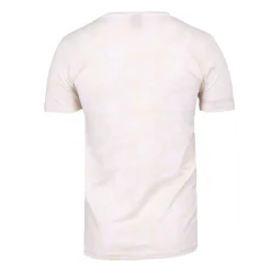 New Tee shirt uni menson-b avec imprimé feuilles Homme Homme Tee Shirt