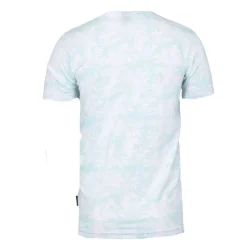 New Tee shirt uni menson-b avec imprimé feuilles Homme Homme Tee Shirt