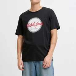 Discount Tee shirt urban imprimé logo col rond regular fit Homme Homme Tee Shirt