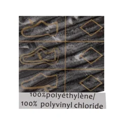 New Tong metalisée argent rosita Femme Femme Tongs, Mules