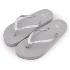 Hot Tong metalisée argent rosita Femme Femme Tongs, Mules