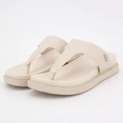 Sale Tong turtledove kary cuir semelle confort Femme Femme Tongs, Mules