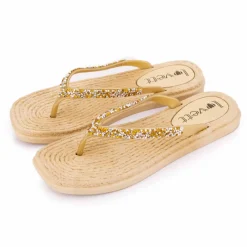 Outlet Tongs à strass semelle cde Femme Femme Tongs, Mules