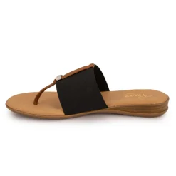 Hot Tongs elastico uni Femme Femme Tongs, Mules