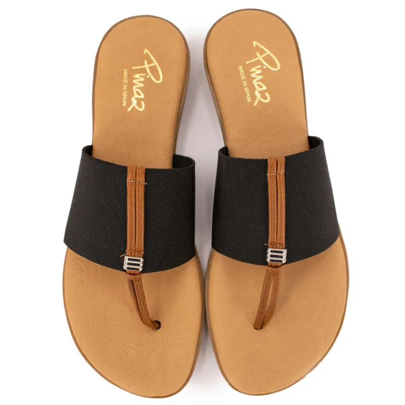 Hot Tongs elastico uni Femme Femme Tongs, Mules