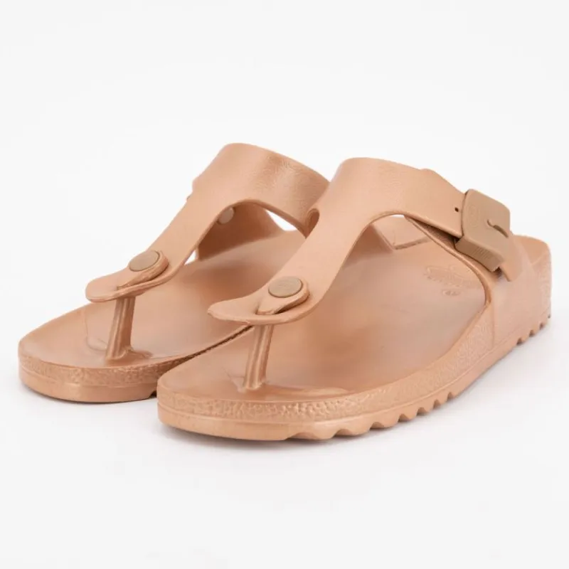 Sale Tongs en plastique bahia flip flop camel Femme Femme Tongs, Mules