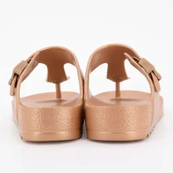 Sale Tongs en plastique bahia flip flop camel Femme Femme Tongs, Mules