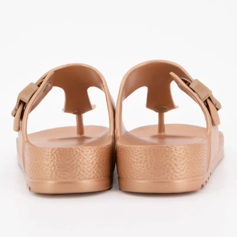 Sale Tongs en plastique bahia flip flop camel Femme Femme Tongs, Mules