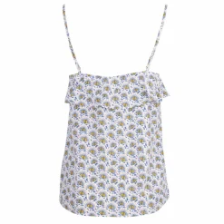 Clearance Top à bretelles volant imprimé Femme Femme Haut, Chemise