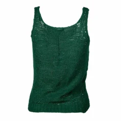 Clearance Top bretelle maille filet ajouré coton Italie Femme Femme Haut, Chemise