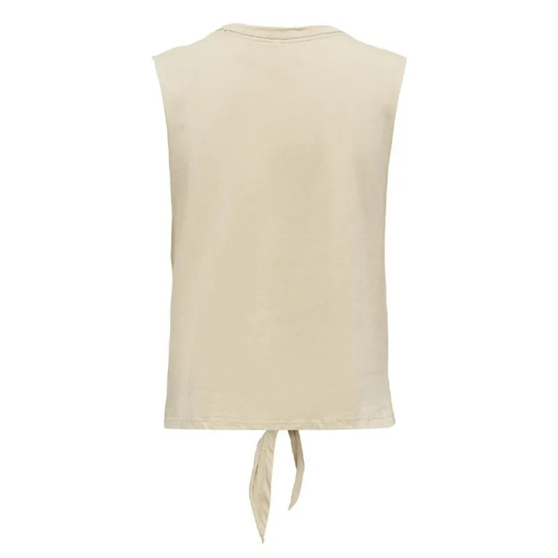 Clearance Top court imprimé tropical avec noeud Femme Femme Haut, Chemise|Tee Shirt