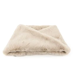 Best Tour de cou fausse fourrure forme trapèze Femme Femme Écharpe, Foulard