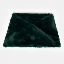 Discount Tour de cou fausse fourrure forme trapèze Femme Femme Écharpe, Foulard