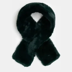 Tour de cou fausse fourrure à nouer Femme Femme Écharpe, Foulard