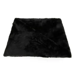 Hot Tour de cou fausse fourrure forme trapèze Femme Femme Écharpe, Foulard